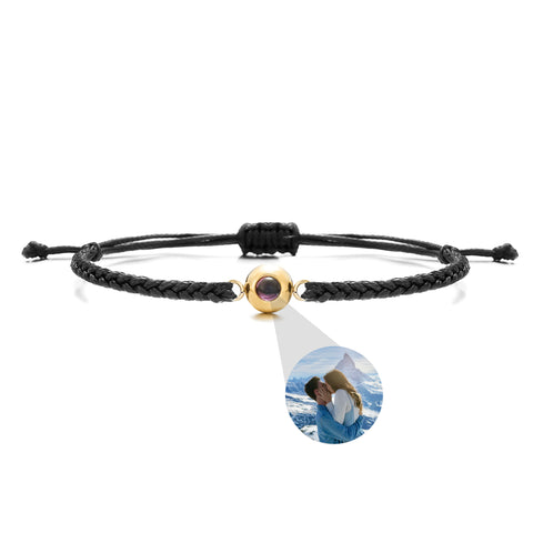 Custom photo projection bracelet