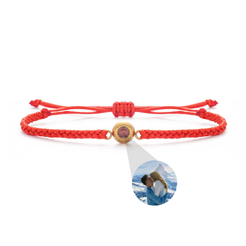 Custom photo projection bracelet