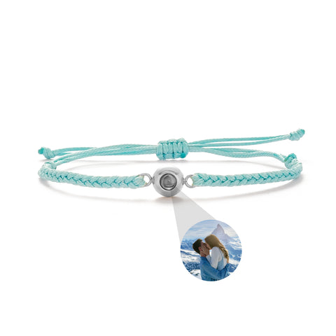 Custom photo projection bracelet
