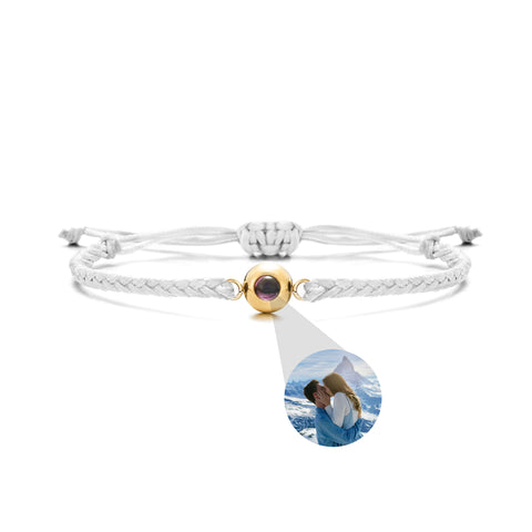 Custom photo projection bracelet