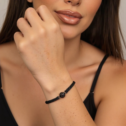 Custom photo projection bracelet