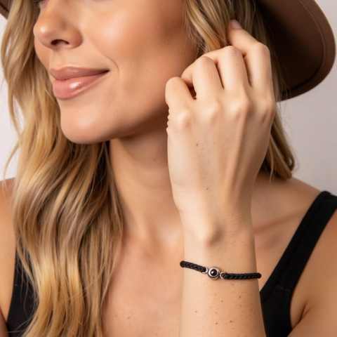 Custom photo projection bracelet