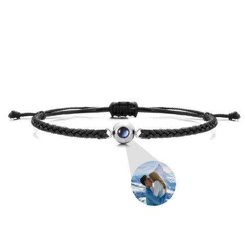 Custom photo projection bracelet