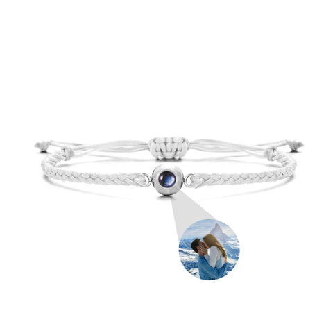 Custom photo projection bracelet