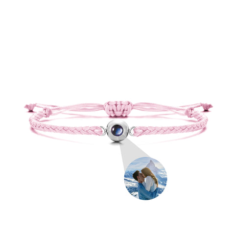 Custom photo projection bracelet